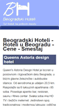 Mobile Screenshot of beogradskihoteli.com